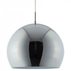 Suspension 40 cm industrial pendants, chrome