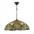 Suspension 50 cm anderson, verre et métal Suspension 50 cm anderson, verre et métal