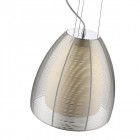 Suspension argent walton 1 lumières
