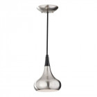 Suspension beso, acier brossé, petite