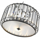 Suspension black bristol 3 lumières