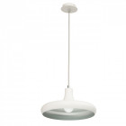 Suspension blanche megapolis 1 ampoule 136 cm