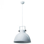 Suspension blanche megapolis 1 ampoule 170 cm