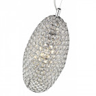 Suspension chrome colchester l18 1 lumières