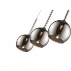 Suspension chrome warwick 3 lumières Suspension chrome warwick 3 lumières