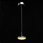 Suspension chromée techno 1 ampoule 220 cm