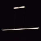 Suspension chromée techno 4 ampoules 150 cm Suspension chromée techno 4 ampoules 150 cm