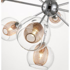 Suspension cuivre liverpool 10 lumières