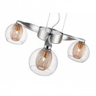 Suspension cuivre liverpool 3 lumières