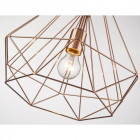 Suspension cuivre telford h150 1 lumières