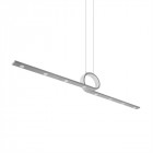 Suspension curl, aluminium, gris ciment