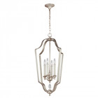 Suspension dewitt, argent finition dorée, 4 ampoules Suspension dewitt, argent finition dorée, 4 ampoules