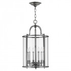 Suspension gentry, étain et verre, grande