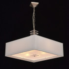 Suspension grise megapolis 6 ampoules 80 cm