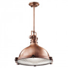 Suspension hatteras bay, cuivre antique, très grande Suspension hatteras bay, cuivre antique, très grande