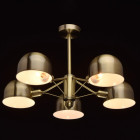 Suspension laiton loft 5 ampoules 40 cm Suspension laiton loft 5 ampoules 40 cm