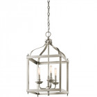 Suspension larkin, nickel brossé, 3 ampoules
