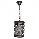 Suspension marron country 1 ampoule 124 cm