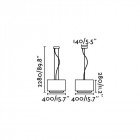 Suspension marron vesper 3 ampoules