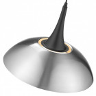 Suspension nickel satiné chichester 1 lumières