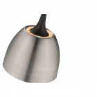 Suspension nickel satiné frinton 1 lumières