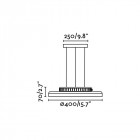 Suspension noire dolmen Suspension noire dolmen