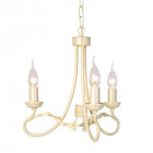 Suspension olivia, ivoire / or, 3 ampoules