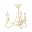 Suspension olivia, ivoire / or, 3 ampoules
