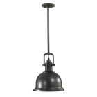 Suspension parker, bronze foncé et verre, moyenne