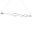 Suspension platt, chrome et polycarbonate