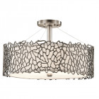 Suspension silver coral, étain, 3 ampoules