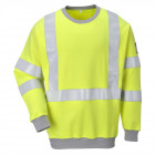 Sweat-shirt de travail haute visibilité antistatique portwest modaflame - Taille au choix