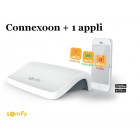 Connexoon, boîtier domotique io 1 appli inclus (fenêtre -terrasse- accès) SOMFY