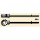 Anneau de sortie pour manivelle à crochet geiger 100mm SOMFY