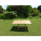 Table sunang rectangle 120-180x100x75 teck premium