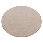 Tapis cercle moorland twist beige cercle - Dimension au choix