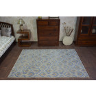 Tapis drop jasmine 030 bleu clair/fumée - Dimension au choix