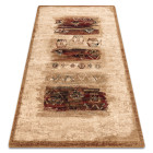 Tapis en laine omega modena rubis clair - Dimension au choix