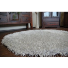 Tapis love shaggy cercle modèle 93600 argentin  cercle 120 cm