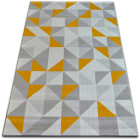 Tapis scandi 18214/251 - triangles - Dimension au choix