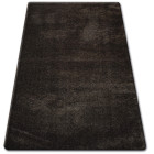 Tapis shaggy micro marron - Dimension au choix