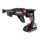 Visseuse sans fil TBS 18 LTX BL 5000 pour plaque de plâtre - 18 V - 2 x Batteries 4.0 Ah + 1 Chargeur + Métabox 145 L - METABO - 620063540