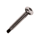 Vis inox A2 autoperceuse à tête cylindrique et empreinte carrée pour alu - Ø 4.2 x 32 mm - Boite de 500 - SCELL-IT - TCQN42032