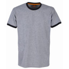 Tee-shirt bosseur gris chiné - 11273