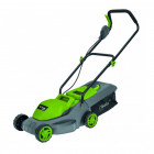 Tondeuse electrique 1200w itools induction tondeuse a gazon electrique 3 niveaux de coupe larg 32cm bac 30 l