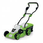 Tondeuse electrique vitogarden - 1800w moteur induction - coupe 42 cm - 3 hauteurs de coupe - bac 50l