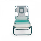 Bali transat lit de plage bain de soleil idéal bronzage       vert