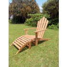 Bain de soleil adia type adirondack teck premium