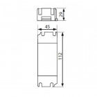 Transformateur 12 volt - 220 volt 15 watt