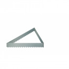 Triangle potager galvanisé - 99 x 99 x 18 cm